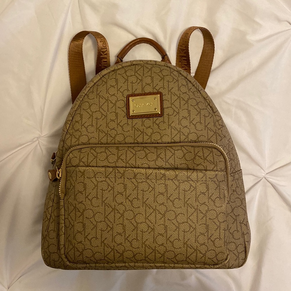 Calvin Klein backpack, Almond Taupe